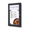 2xA4 Outdoor Wall Mounted Locable Menu Case 2 x A4 Top to Bottom - 2