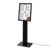 Black freestanding display / LED menu - 1