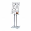 Tall Indoor Freestanding LED illuminated Menu Case - 0