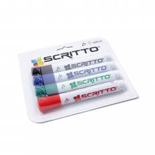 Set of 4 Dry wipe Markers