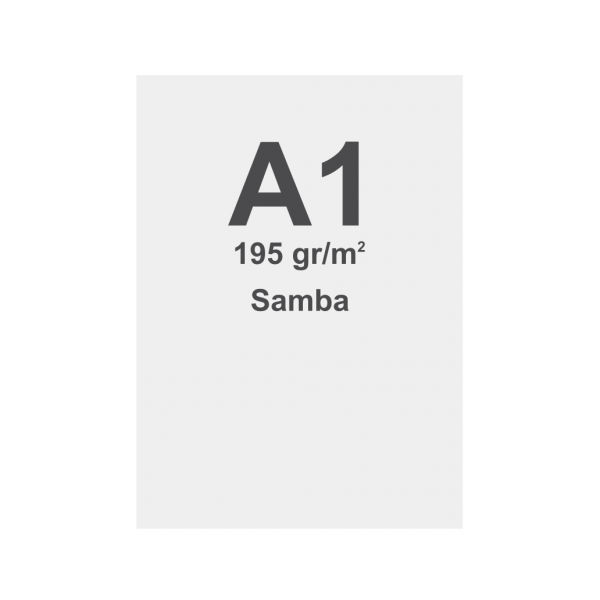 Sublimation print fabric with keder, DIN A1, SAMBA 195g/m2, B1