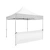 Tent Alu Half Wall Double-Sided 3 x 4,5 Meter White - 0
