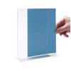 A7 Portrait acrylic T Stand Menu Holder - 8