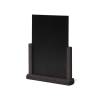 Wooden Menu Card A5 Dark Brown - 1