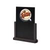 Wooden Menu Card A5 Dark Brown - 3
