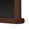 Wooden Menu Card A5 Dark Brown - 10