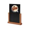 Wooden Menu Card A5 Black - 5