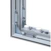 Textile Frame 120mm, LED, 1000x2000mm hardware, free standing - 2