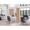 Textile Room Divider Deco 85-200 Double Hexagon Beige ECO print material - 26