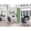 Textile Room Divider Deco 100-200 Double Hexagon Green - 24