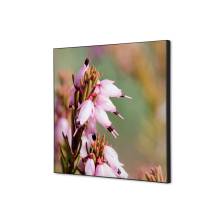 Textile Wall Decoration Pink Flower Erica Textile Wall Decoration Pink Flower Erica