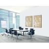 Textile Wall Decoration SET A1 Japanese Blossom Blue - 24
