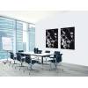 Textile Wall Decoration SET 40 x 40 Japanese Blossom Green - 25