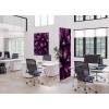 Textile Room Divider Deco 100-200 Cactus Purple ECO print material - 19