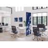 Textile Wall Decoration SET 40 x 40 Japanese Blossom Green - 31