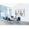 Textile Wall Decoration SET 40 x 40 Japanese Blossom Black - 27