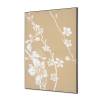 Textile Wall Decoration Japanese Blossom Beige - 6