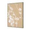Format: A1 (841 x 594 mm)
Colour: Beige Textile Wall Decoration SET 40 x 40 Japanese Blossom Dark Brown - 7