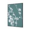 Textile Wall Decoration SET 40 x 40 Japanese Blossom Black - 10
