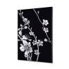 Textile Wall Decoration SET 40 x 40 Japanese Blossom Black - 12