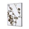 Textile Wall Decoration SET 40 x 40 Japanese Blossom Black - 14