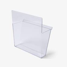 Separate plastic pockets for brochure stand