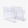 Separate plastic pockets for brochure stand 2pcs - 0