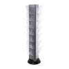 Trys Rotating - Brochure Stand, grey - with 18 A4 Pockets - 4