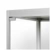 Glass Showcase 800x400x2000mm with Front opening double doors - 4