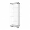 LED illuminated Glass Showcase 800x400x2000mm - 1