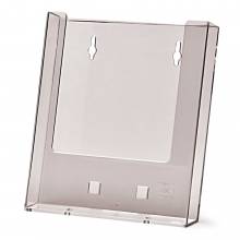 A5 wall mounted Brochure Holder with AB1 Counter foot attachment