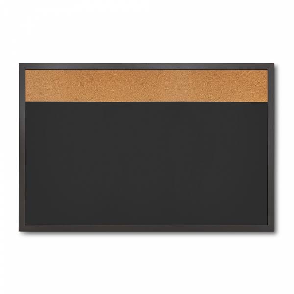 Combi Board - Black Board / Cork 60 x 90 cm