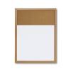 Combi Board - Wooden Whiteboard / Cork 45 x 60 cm - 4