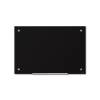 Glass whiteboard 90x60 Black - 4