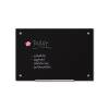 Glass whiteboard 90x60 Black - 11