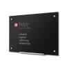 Glass whiteboard 90x120 Black - 2