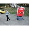 Advertising Board - SENTINEL Forecourt Sign water filled base - 30x40 - 5