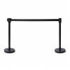 Economy Black Barrier Post with 2.5m long black belt - 7