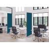 Textile Room Divider Deco 100-200 Double Hexagon Blue - 15