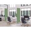 Textile Room Divider Deco 100-200 Double Hexagon Green ECO print material - 18