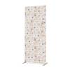 Textile Room Divider Deco 85-200 Double Foya Flowers - 0