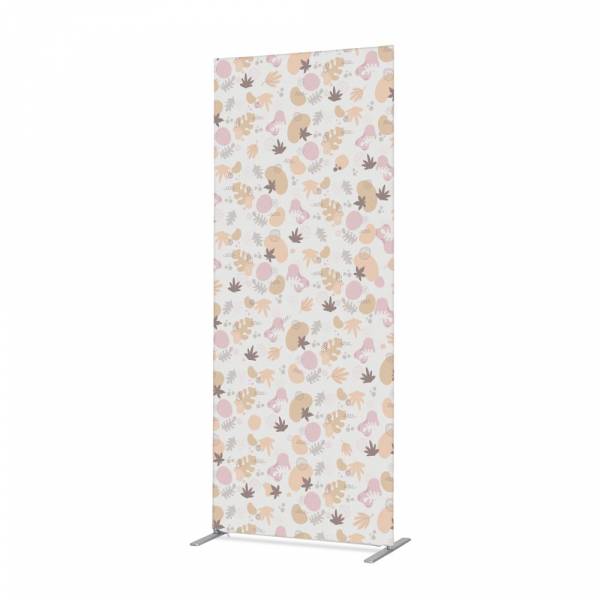 Textile Room Divider Deco 85-200 Double Foya Flowers ECO print material