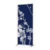 Textile Room Divider Deco 100-200 Double Abstract Japanese Cherry Blossom Blue - 3