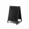 Large A-Frame Chalkboard Premium (Black) - 3