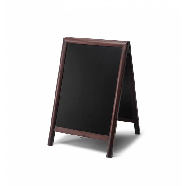 A-Frame Chalkboard Premium (Dark Brown)
