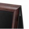 A-Frame Chalkboard Premium (Dark Brown) - 2