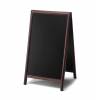 A-Frame Chalkboard Premium (Light Brown) - 0