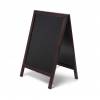 Economy A-Frame Chalkboard (Light Brown) - 0