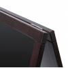 Economy A-Frame Chalkboard (Dark Brown) - 4