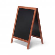 Economy A-Frame Chalkboard (Light Brown)